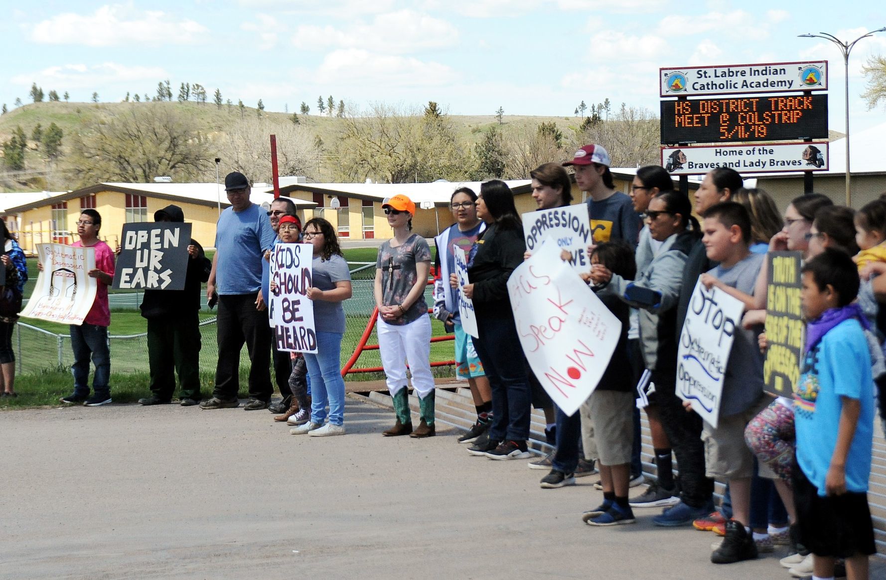 St. Labre march